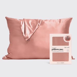 Satin Pillowcase in Terracotta
